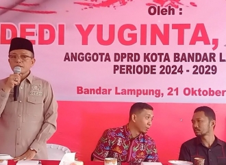 Dedi Yuginta Dorong Warga Bandar Lampung Jaga Lingkungan Sebagai Wujud Cinta Tanah Air