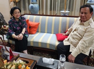 Megawati Kirim Bunga Anggrek Berwarna Merah Putih Saat Presiden Prabowo HUT ke-74
