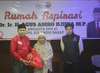 Agus Ambo Djiwa Jadikan Rumah Aspirasi Pasangkayu Sebagai Pusat Gotong Royong dan Kepedulian Rakyat