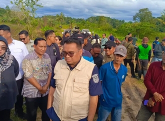 Aulia Rahman Pastikan Lahan Pertanian di Loa Ipuh Kembali Produktif Lewat Program Normalisasi