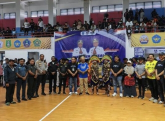 Bupati Hermus Indou Motivasi Pemuda Lewat Futsal Bupati Cup