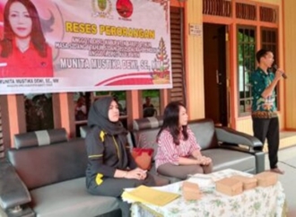 Munita Mustika Dewi Perjuangkan Aspirasi Warga Barito Timur Lewat Reses di Benua Lima