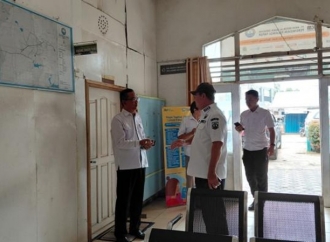 Kamarudin Muten Tinjau Kantor Perumdam Pelangi yang Dinilai Tak Layak Pakai