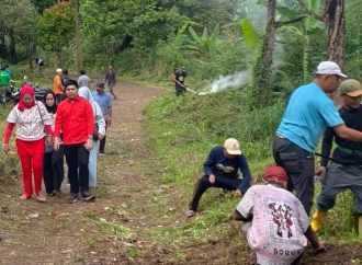 Banu Apresiasi Semangat Gotong Royong Warga Buka Kembali Akses Jalan Mekarwangi–Kayumanis
