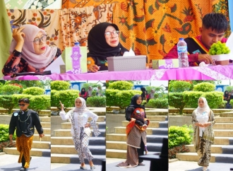 Leli Arni Ajak Generasi Muda Dharmasraya Cintai Batik dan Budaya Bangsa
