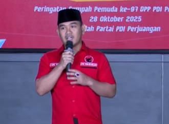 Bupati Muda PDI Perjuangan, Ade Kuswara: Pemuda Harus Turun ke Rakyat