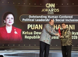 Puan Maharani Raih Penghargaan Outstanding Human-Centered Political Leadership & Social Inclusion