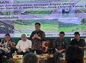 Rp10 Miliar Digelontorkan, Bupati Afif: Dulu Petani Wonosobo Sering Berkelahi Karena Air
