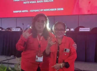 PDI Perjuangan Kabupaten Alor Miliki Nahkoda Baru, Matelda Maulaka Murry