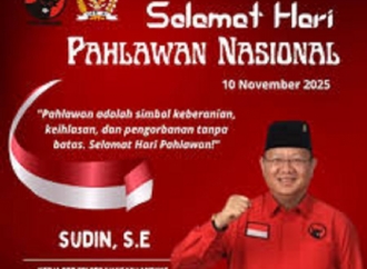 Sudin Ucapkan Selamat Hari Pahlawan: Simbol Keberanian, Keikhlasan, dan Pengorbanan Tanpa Batas