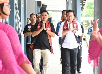 Oloan Nababan Ajak Pelajar Humbahas Jadi Generasi Cerdas dan Antipolitik Uang