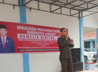 Romelta Ginting Perkuat Pendidikan Reproduksi Remaja di Langkat Lewat Sosialisasi Perda Baru