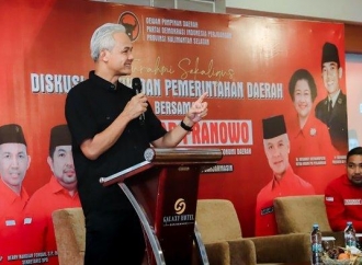 Ganjar Apresiasi Antusiasme Pemuda Kalimantan Selatan Terhadap Dunia Politik