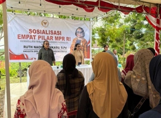 Ruth Naomi Sosialisasi Empat Pilar MPR, Harap Warga Biak Numfor Berkontribusi Nyata