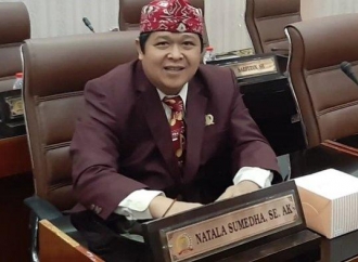 Natala Sumedha Kecewa Ruang Terbuka Hijau di Lingkungan Pemkab Karawang Dibongkar