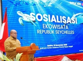 Gubernur Meki Nawipa Gandeng Dubes Seychelles untuk Kembangkan Ekowisata Papua Tengah