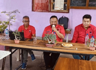 Theodorus Febby Djuang Gelar Diskusi dengan Rekan Media Massa