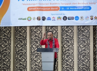 Krisantus Ajak Pelajar dan Mahasiswa Buddhis Intergrasikan Ilmu Akademik dan Sosialisasi 