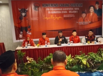 Konfercab Sukses, Imam Irdian Saragih Kembali Pimpin PDI Perjuangan periode 2025-2030