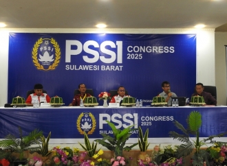 Agus Ambo Djiwa Pimpin Sosialisasi Perubahan Statuta PSSI 2019 di Kongres Biasa PSSI Sulbar