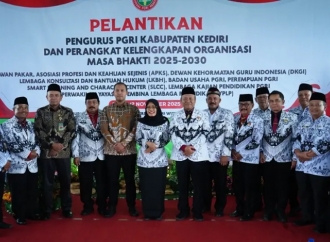 Bupati Kediri Ajak PGRI Jaga Integritas Profesi Guru dan Perkuat Mutu Pendidikan