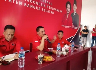DPC PDI Perjuangan Bangka Selatan Panaskan Mesin Politik Jelang 2029