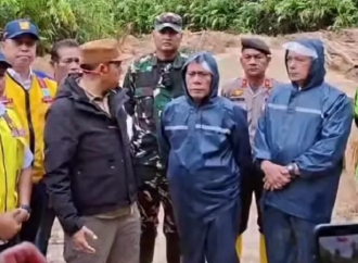 Masinton Pasaribu Pastikan Kayu Gelondongan yang Terbawa Banjir dari Pembalakan Liar