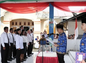 Bupati Talaud Perkuat Pelayanan Desa Lewat Safari Natal dan Pelantikan BPD