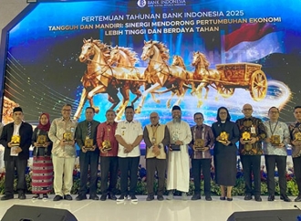 Bupati MBD Raih Penghargaan Bank Indonesia sebagai Mitra Strategis Terkolaboratif Wilayah 3T