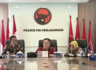 Darmadi Durianto Terima Audiensi Warga Sunter Jaya. 