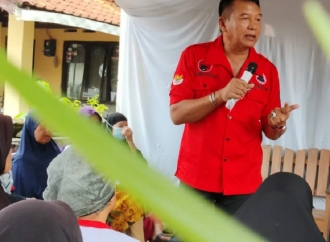 Hasanuddin Bawa Program RTLH, Modal UMKM, Posyandu, Kesenian, dan Bagikan Ratusan Sembako