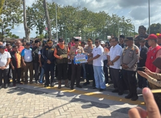Bupati Pelalawan Zukri Berangkatkan Relawan dan Bantuan Bencana, Tegaskan Spirit Kemanusiaan Tanpa Batas