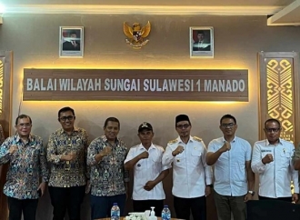Bupati Sirajudin Lasena Minta Pemerintah Pusat Prioritaskan Penanganan Abrasi Boltara