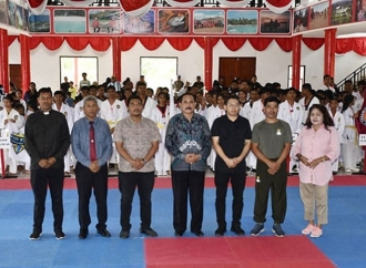 Bupati Benyamin Noach: Taekwondo Bentuk Karakter Generasi Muda MBD