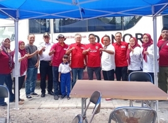 Ajak Warga Bergerak, Wakil Wali Kota Tangerang Maryono Turun Langsung di Aksi Donor Darah PMI Pinang