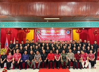 Bupati Pelalawan Zukri Tegaskan Komitmen Lingkungan dan Solidaritas Sosial saat Hadiri Pelantikan PSMTI