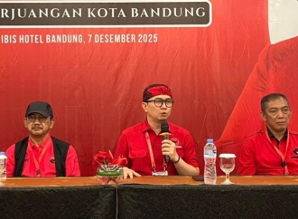 Optimalisasi Kerja Politik Kerakyatan Jadi Prioritas Kepengurusan Baru PDI Perjuangan Kota Bandung