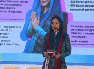 TGX PKK EXPO 2025, Novita Hardini Hadirkan Terobosan Besar untuk Pemberdayaan Perempuan, UMKM, dan Pesantren Sehat di Trenggalek