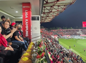 Momen Istimewa, Megawati Soekarnoputri Tonton Final Bola Soekarno Cup 2025 di Gianyar