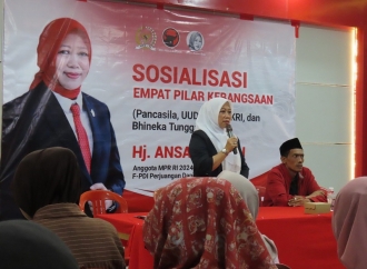 Ansari Ajak Kader Banteng Pamekasan Perkuat 4 Pilar Kebangsaan