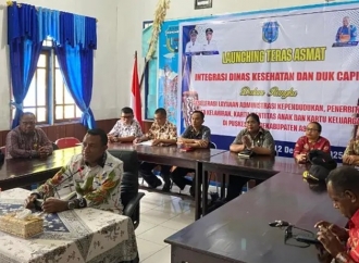 Bupati Asmat Thomas Safanpo Luncurkan Teras Asmat Percepat Layanan Kesehatan dan Adminduk