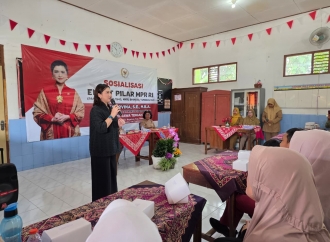 Vita Ervina Sosialisasikan Empat Pilar Kebangsaan & Bagikan PIP di Kecamatan Mertoyudan