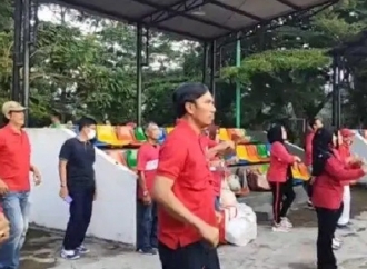 Edi Purwanto Bakar Semangat  5.000 Peserta Senam Melayu Nusantara, Guncang Dunia Lewat Rekor Muri!