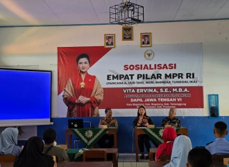 Vita Ajak Siswa SMK Muhammdiyah 2 Mertoyudan Pahami Empat Pilar Untuk Indonesia Emas