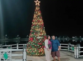 Pohon Natal 5 Meter Memukau di Situ Kulong Minyak, Muten: Simbol Toleransi di Belitung Timur