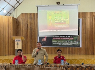 Paolus Hadi Gandeng Kementerian Kehutanan Sosialisasi dan Edukasi Masyarakat Peduli Api (MPA)