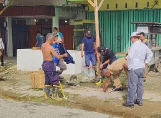 Air Rendam Kantor PLN Sanggau, Yohanes Ontot Minta Segera Bongkar Drainase!