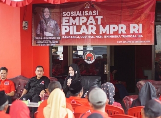 Sarifah Ainun Jariyah Harap Seluruh Kader PDI Perjuangan Kota Serang Jadi Duta Empat Pilar