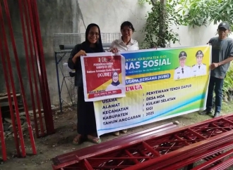 Dorong Ekonomi Kerakyatan Desa, DPRD Sigi Dampingi Bantuan Tenda Dapur untuk KUBE Moa