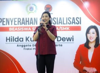 HKD Serahkan 4 Ribuan Beasiswa PIP Aspirasi untuk Pelajar Jakarta Barat